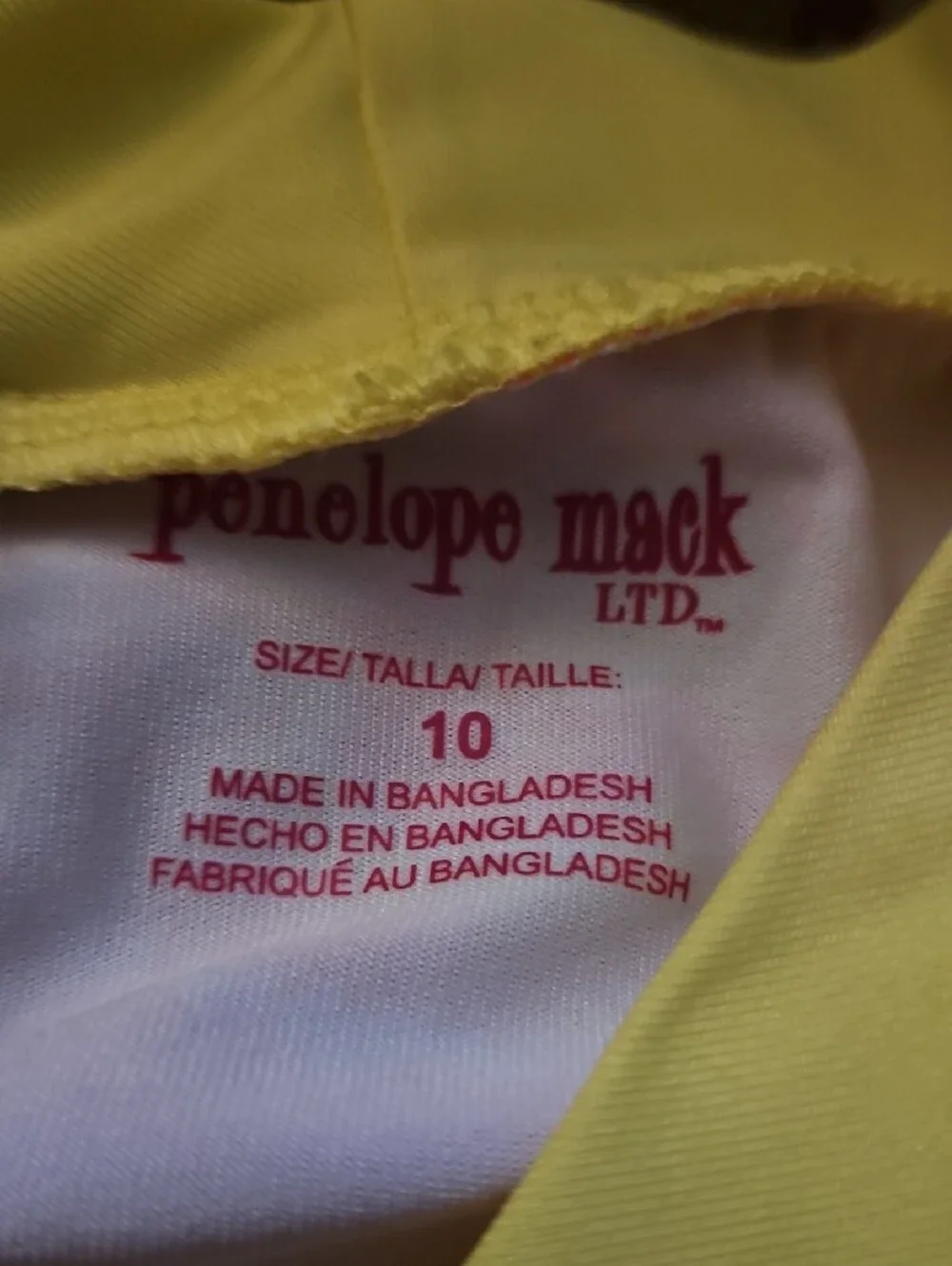 Penelope Mack Yellow Kids 2 Piece